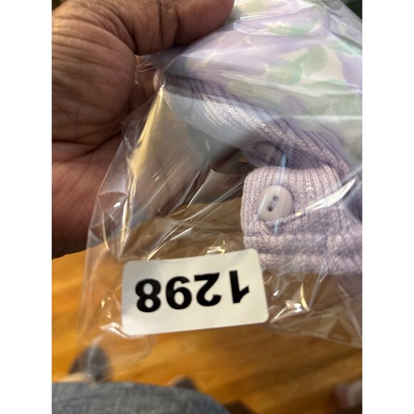 Baby Headquarters Infant Purple Floral Dress 12 Mos - Picture 9 of 9